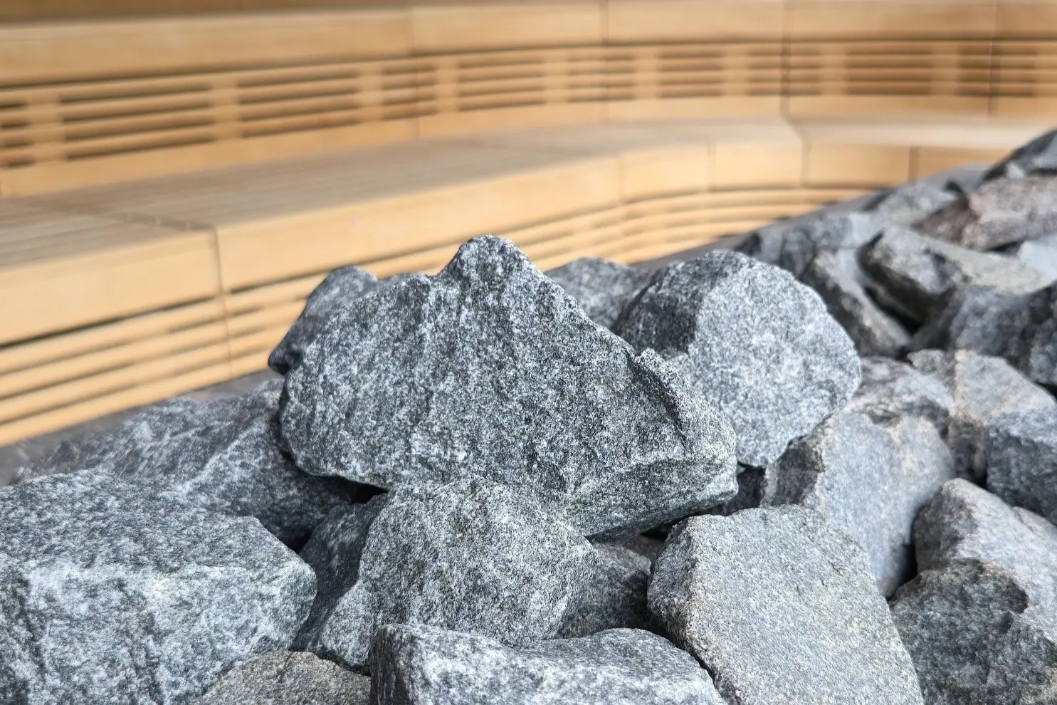 Hochwertige Saunasteine